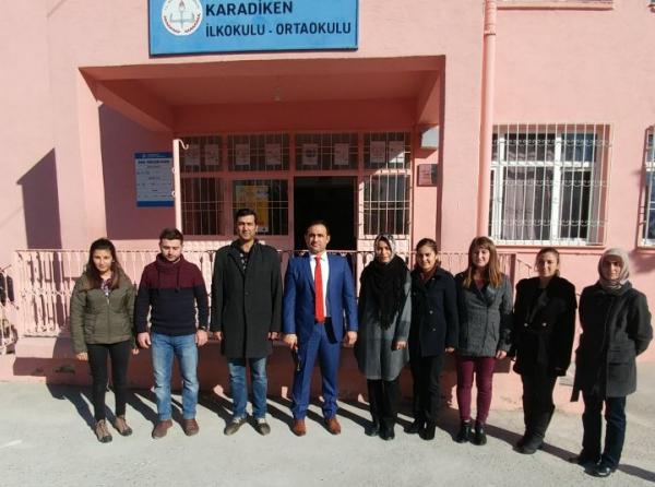 İlçe Milli Eğitim Müdürü Sayın Mehmet KALAYCI´nın Okulumuza Ziyareti 